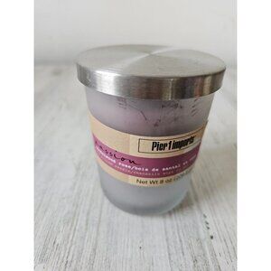 Pier 1 Passion sandalwood Rose‎ soy candle new vintage retired
